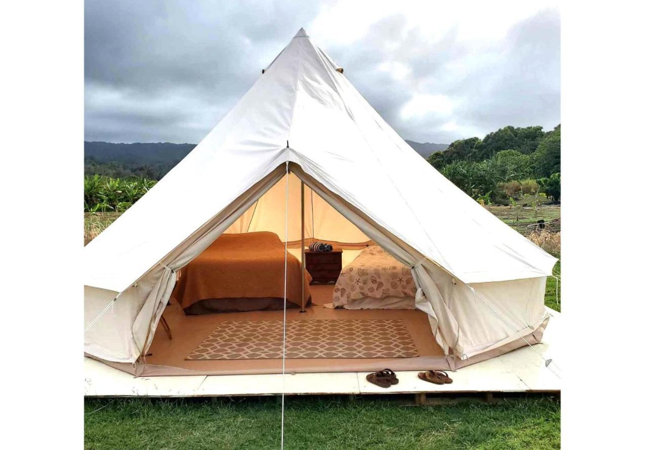 Maleka Farm: Tent Glamping North Shore Oahu Laie Exterior photo
