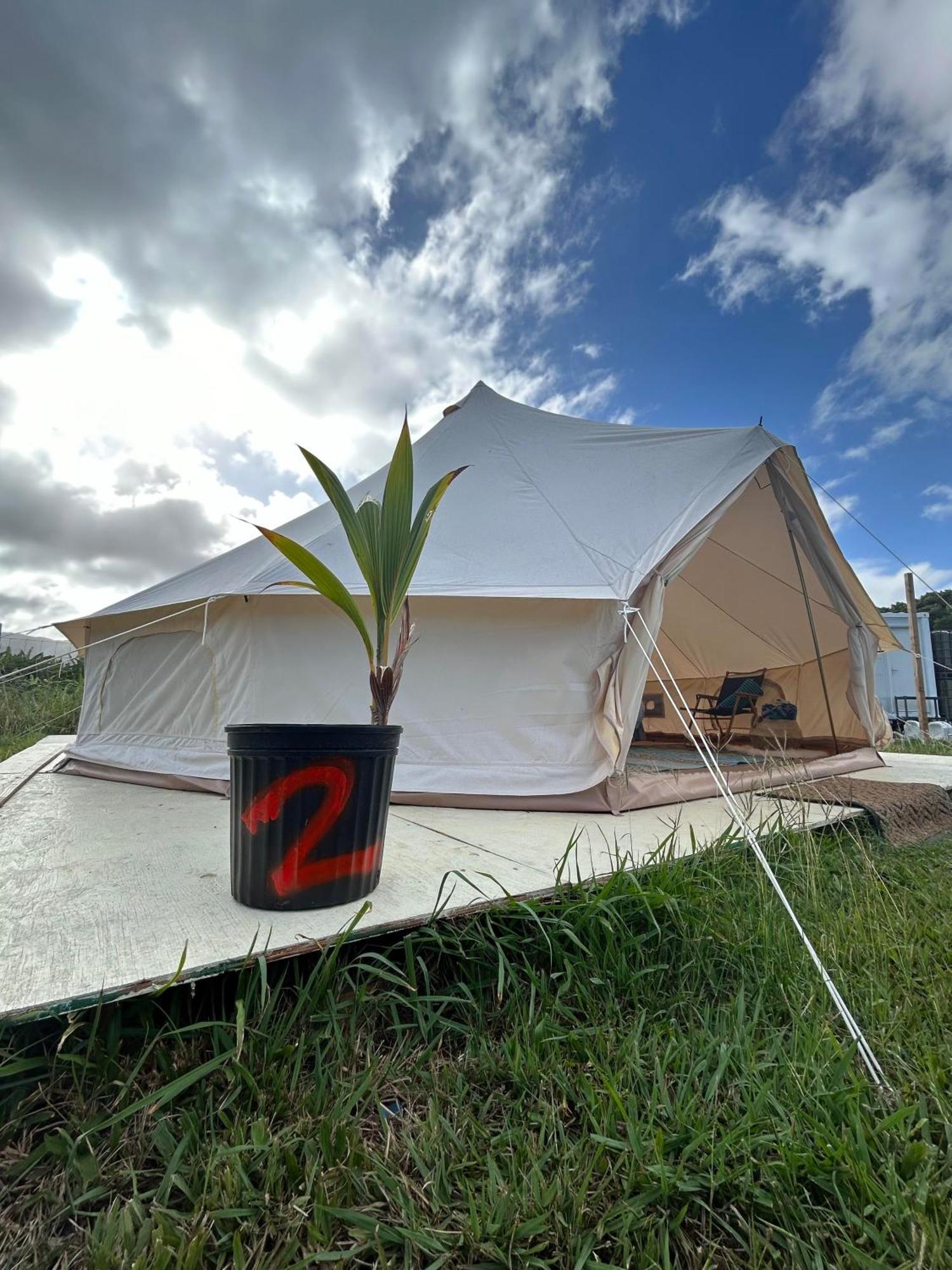 Maleka Farm: Tent Glamping North Shore Oahu Laie Exterior photo